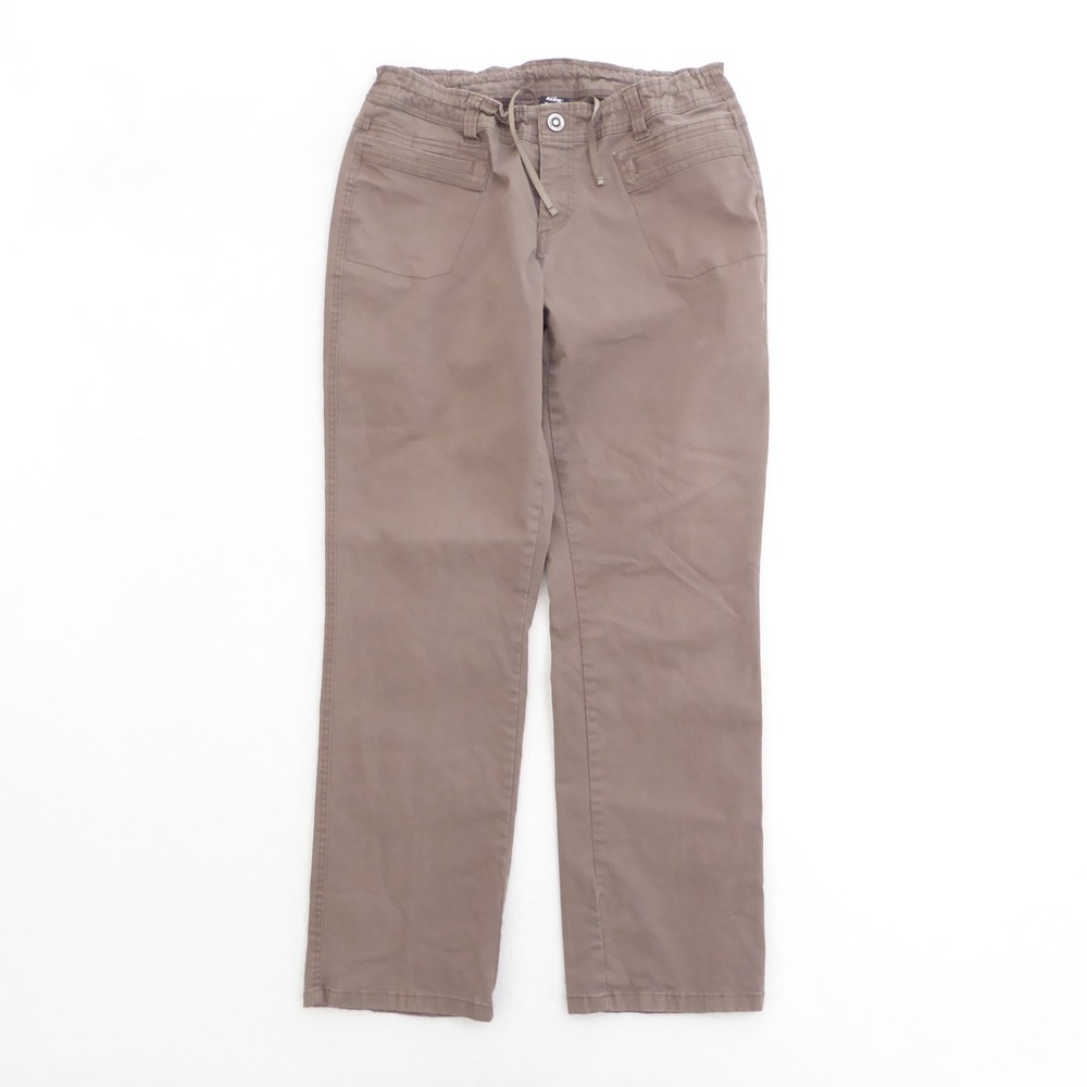 Kuhl Womens 10S Short Khaki Beige Pants Drawstring Waist Casual Outdoor